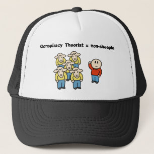 Casquette Théoricien du complot = non-moutons