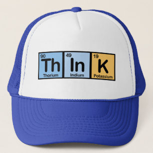 Casquette Think a fait des éléments