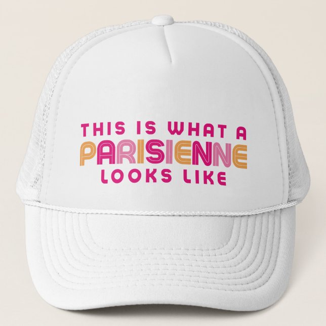 Casquette This is what a Parisienne Looks Like Women's  (Devant)