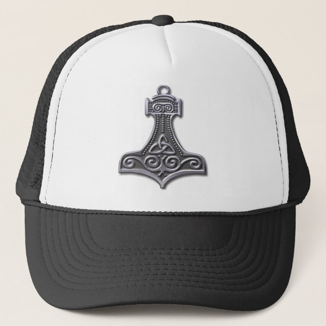 Casquette Thor's Hammer-silver (Devant)