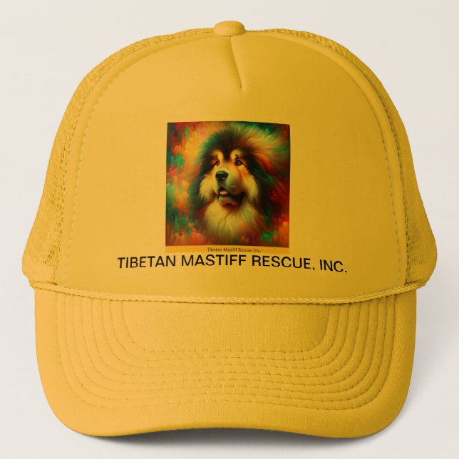 CASQUETTE TIBÉTAN MASTIFF TRUCKER HAT (Devant)