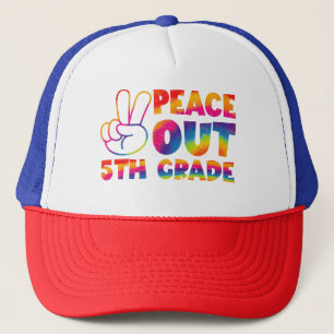 Casquette Tiedye de fin d'année pour la cinquième année 