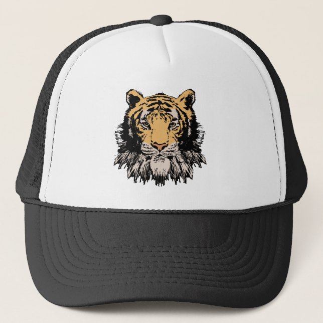 Casquette Tiger Head (Devant)