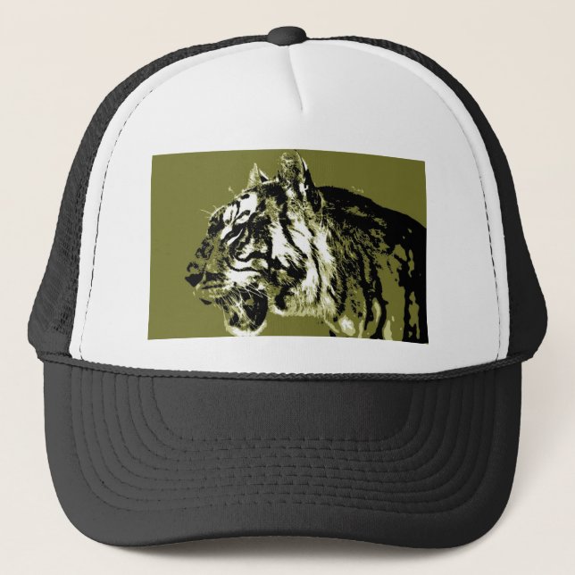 Casquette Tigre de Sibérie (Devant)