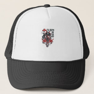 Casquette Till Death Do Us Part - Minimalist Skeleton Art Fo