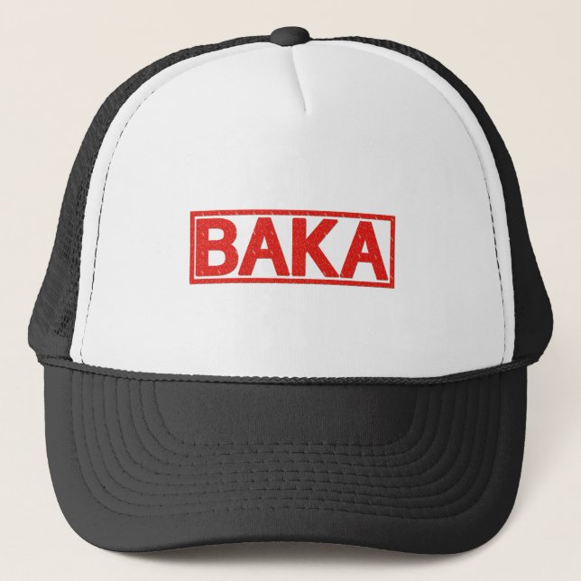 Casquette Timbre de Baka (Devant)