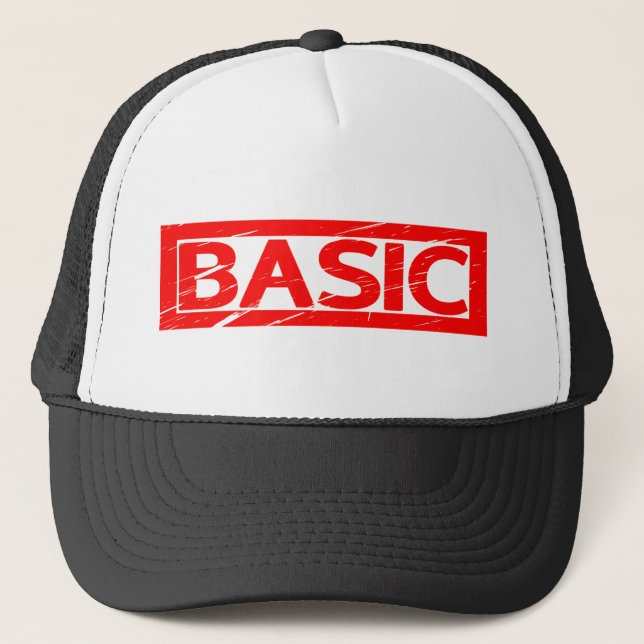 Casquette Timbre de base (Devant)