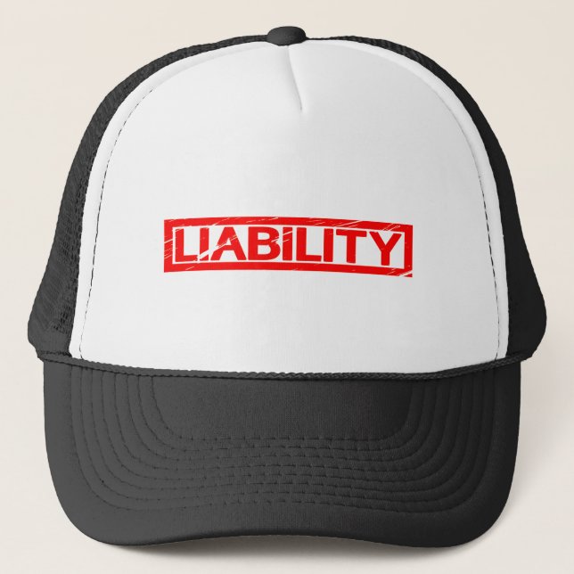 Casquette Timbre de responsabilité (Devant)