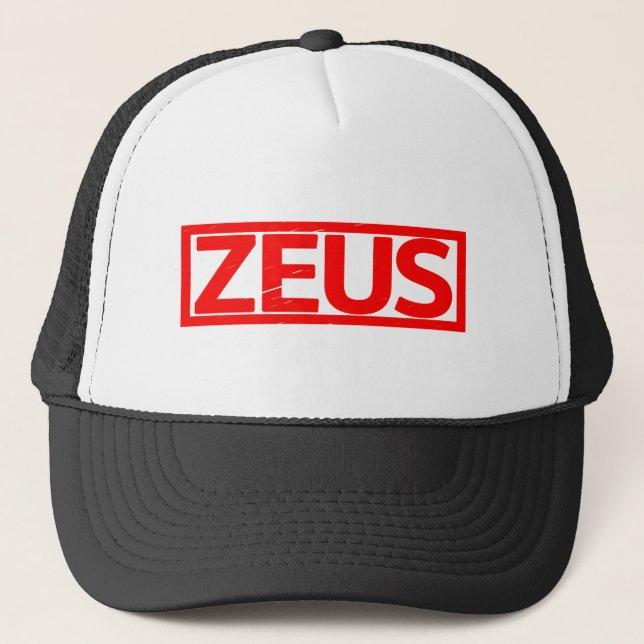 Casquette Timbre de Zeus (Devant)