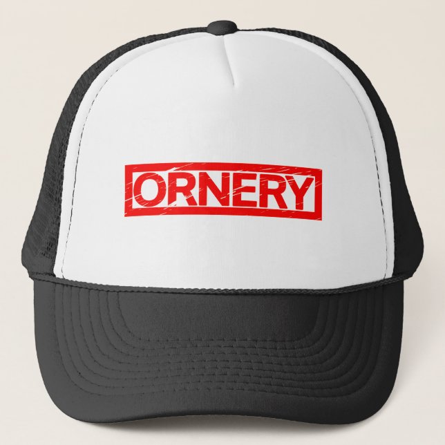 Casquette Timbre d'Ornery (Devant)