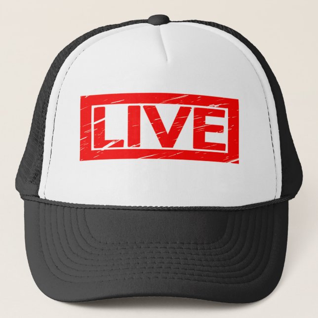 Casquette Timbre en direct (Devant)