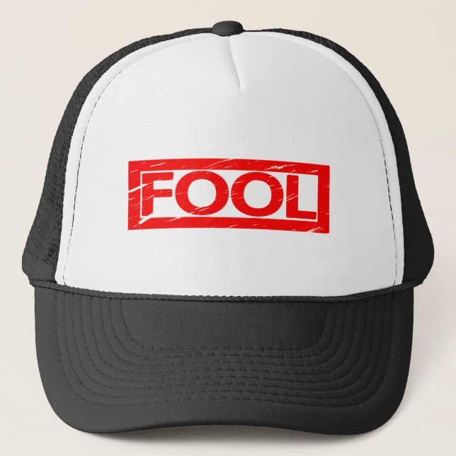 Casquette Timbre idiot (Devant)