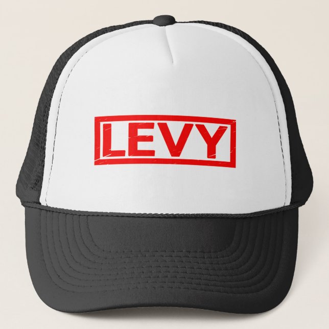 Casquette Timbre Levy (Devant)
