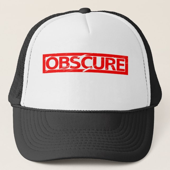Casquette Timbre obscur (Devant)