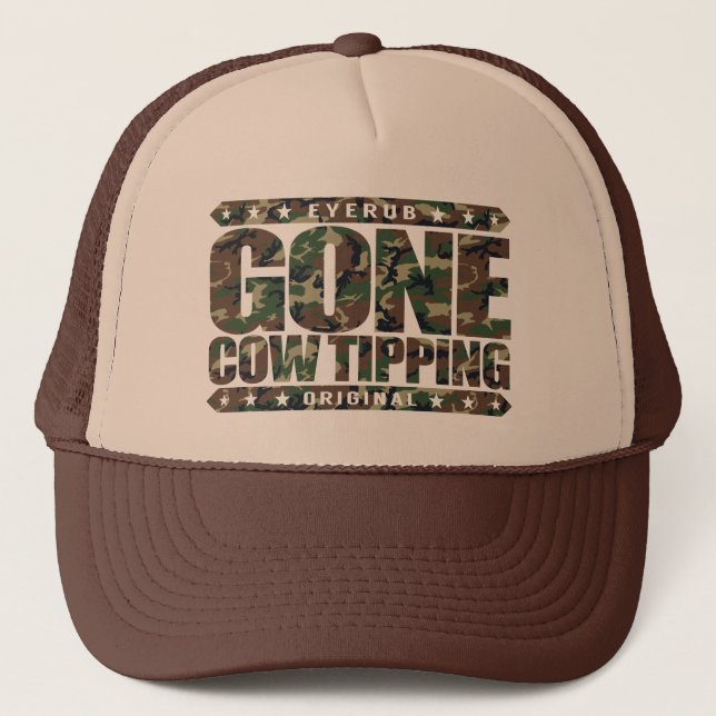Casquette TIP ALLÉ de VACHE - divertissement pour le plouc (Devant)