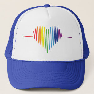 Casquette Tir de coeur des couleurs de fierté