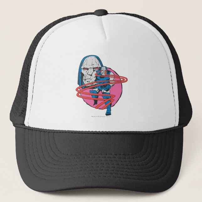 Casquette Tirs Darkseid Poutres Omega (Devant)
