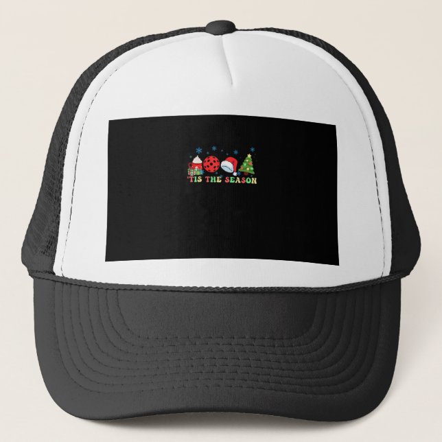 Casquette Tis The Season For Pickleball Iii Modern Aesthetic (Devant)