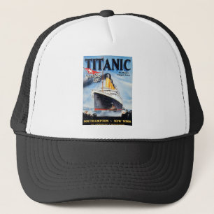 Casquette Titanic White Star Line - Le plus grand Liner du m