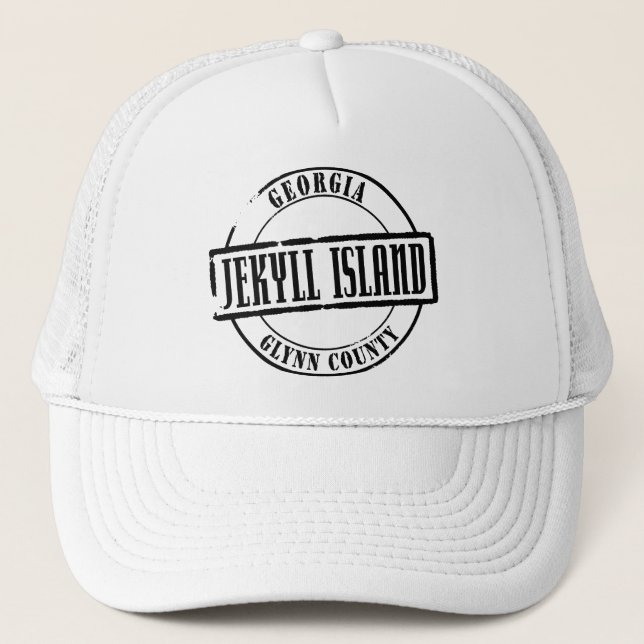 Casquette Titre d'île de Jekyll (Devant)