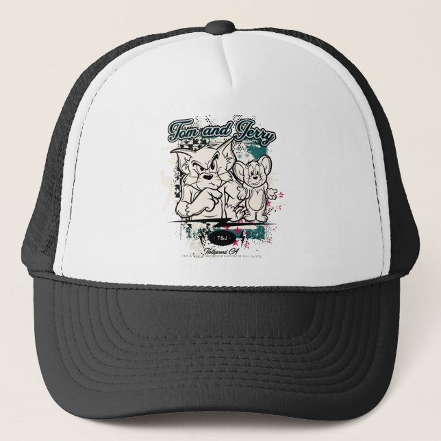 Casquette Tom et Jerry Hollywood CA (Devant)