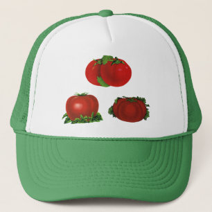 Casquette Tomates vintages rouges mûres Nourriture, Fruits, 