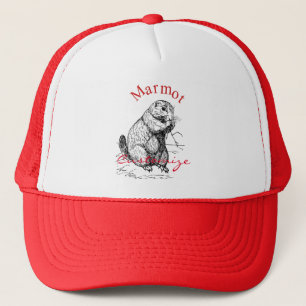 Casquette Tonnerre_Cove d'animal de marmotte cuite