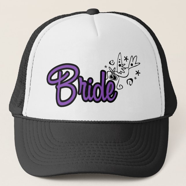 Casquette ToonDoveBridePurp (Devant)