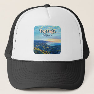 Casquette Topanga California Canyon Los Angeles Vintage