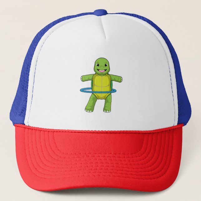 Casquette Tortue à Fitness avec pneus Fitness (Devant)