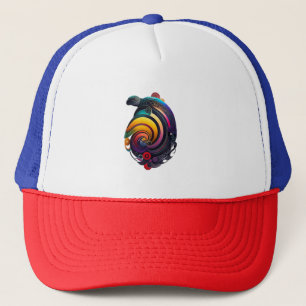 Casquette Tortue arc-en-ciel