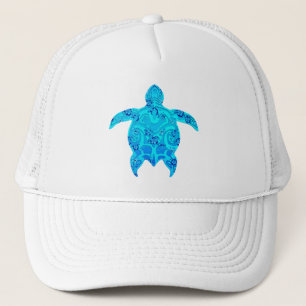 Casquette Tortue bleue de tribal de Honu