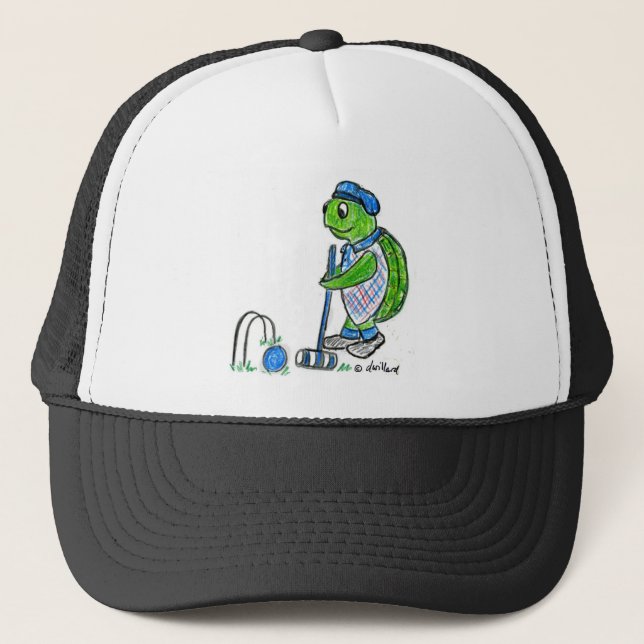 Casquette Tortue de croquet (Devant)