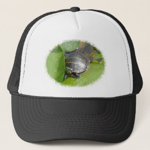 Casquette Tortue peinte bébé sur Lilypad objets