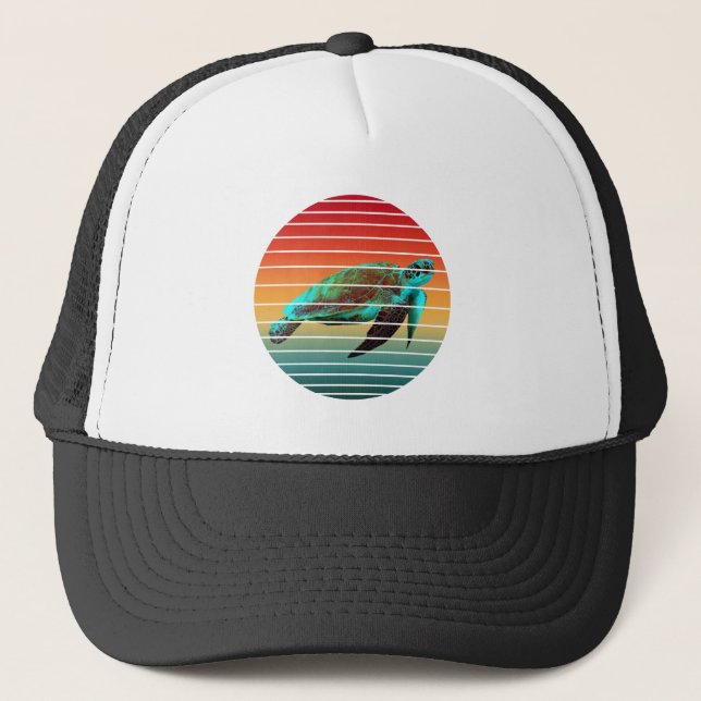 Casquette tortue vintage (Devant)