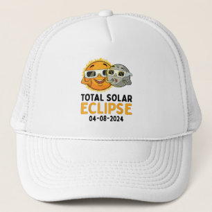 Casquette Total Solaire Eclipse 2024 Lunettes Funny Sun Moon