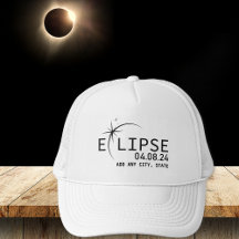 Total Solaire Eclipse 2024 Ville personnalisée en 