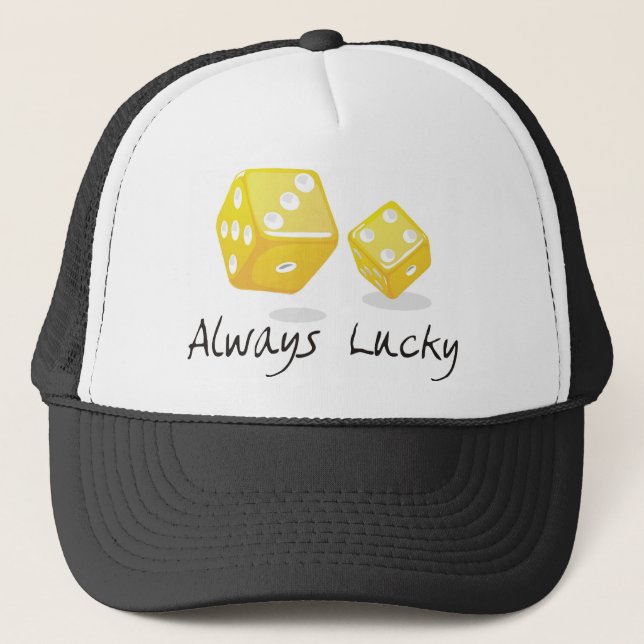 Casquette Toujours chanceux (Devant)