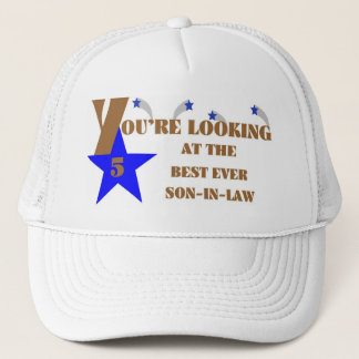 casquette toujours cinq étoiles du beau-fils
