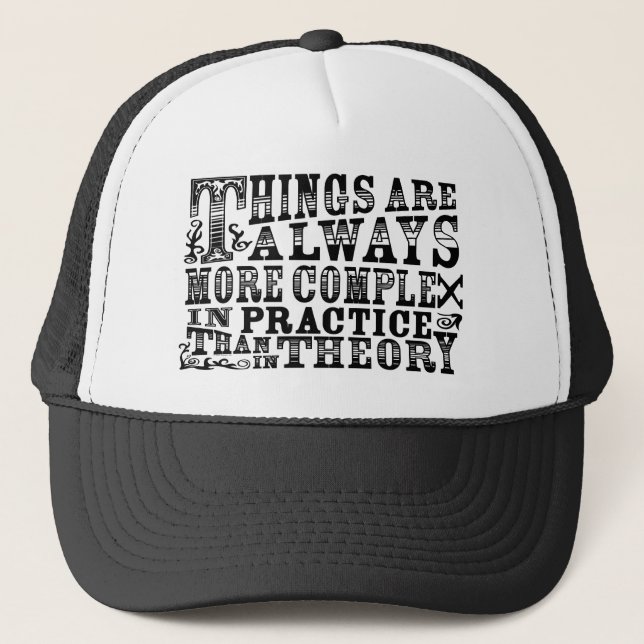Casquette Toujours plus complexe (Devant)