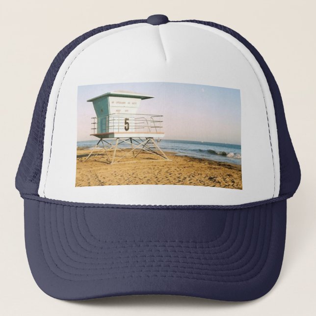 Casquette Tour de maître nageur dans Santa Cruz (Devant)