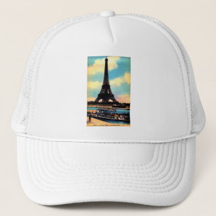Casquette Tour Eiffel française chic