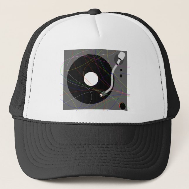 Casquette Tourne-disque (Devant)