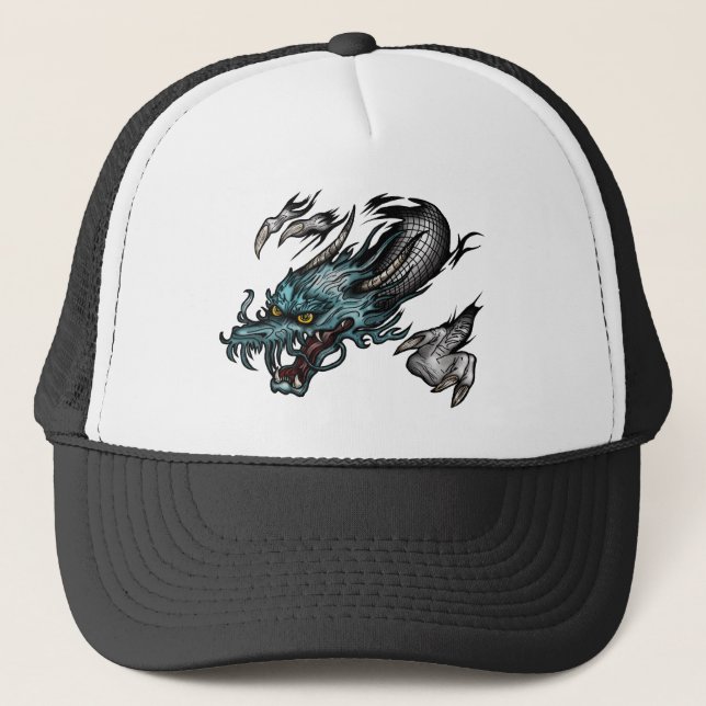 Casquette Tourner du dragon (Devant)