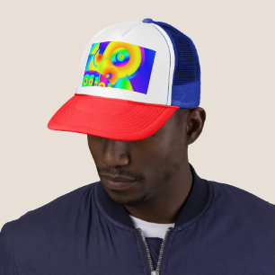 Casquette Tournesols abstraits