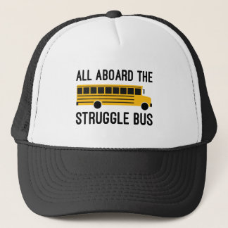 Casquette Tous à bord de l'autobus de lutte