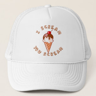 Casquette Tous crient pour la crème glacée
