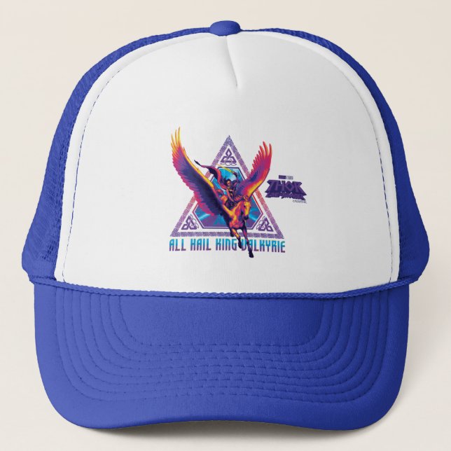 Casquette Tous Hail King Valkyrie Psychedelic Graphisme (Devant)