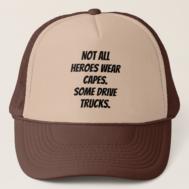 Casquette Tous Les Héros Ne Portent Pas De Captures De Camio (Devant)