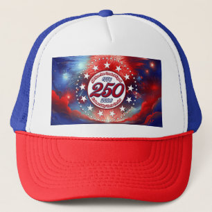 Casquette Tous les hommes sont créés graphiques feux d'artif